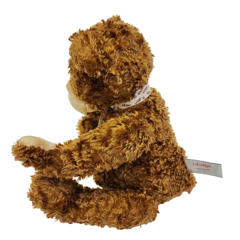 Gund Paxton Brown Shaggy Teddy Bear Plush Stuffed Animal 15231 12 inch